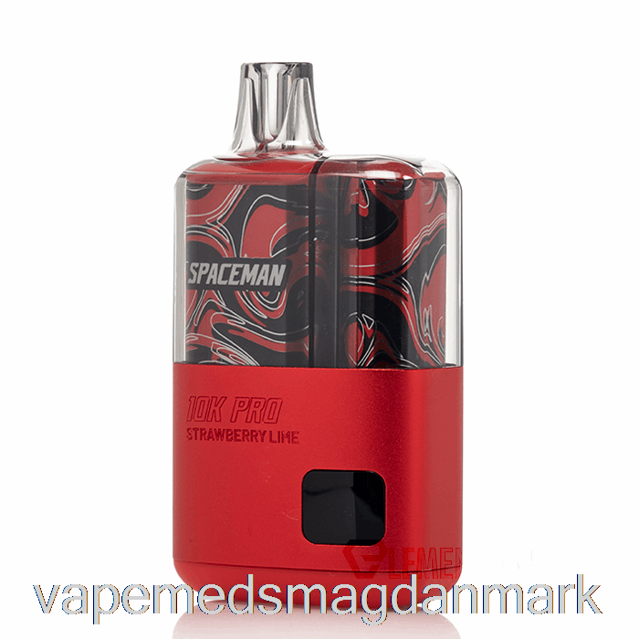Disponibel Vape Danmark Spaceman 10k Pro Engangs Jordbærlime